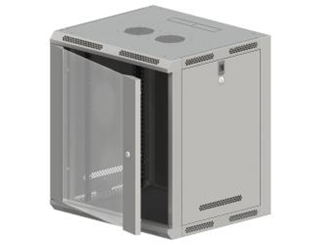 Alantec Sw-15U-600-600-N-Dsj-Op-Rp-B-S Armário Rack Rack de Pendurar na Parede Cinzento