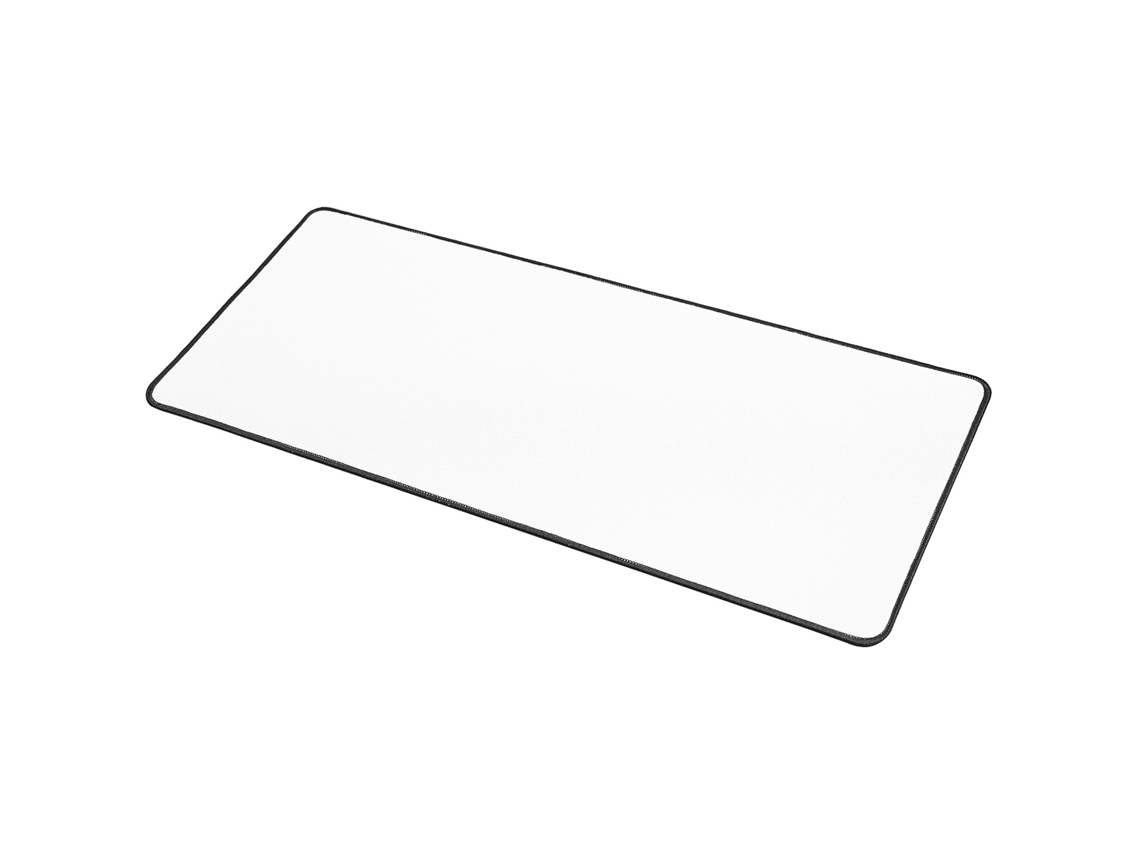 Mousepad Branco 70x30 Cm Gamer Brilvibera