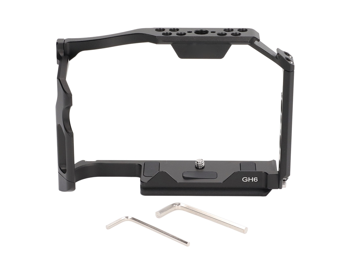 Camera Cage Aluminium Alloy Protective Extension Full Camera Cage Rig For Lumix Gh6 LAXISCREED