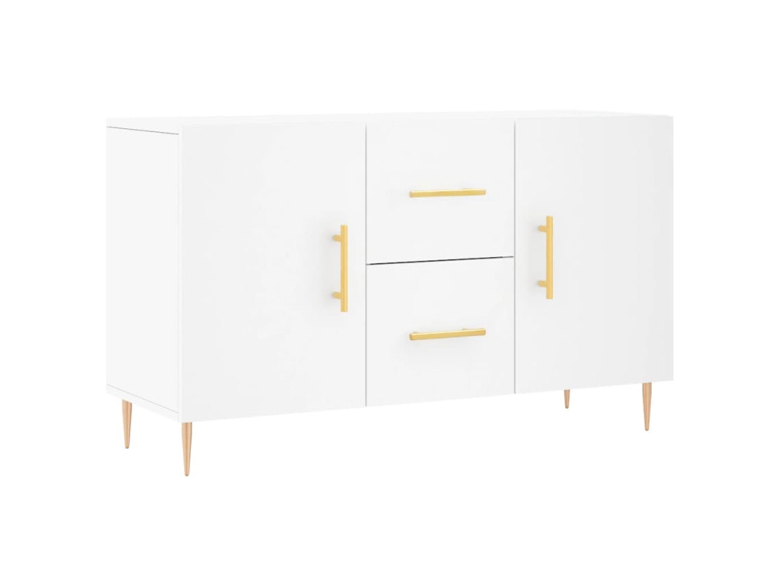 Aparador 100x36x60 cm Madeira Branco MAISON EXCLUSIVE