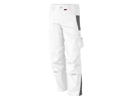 Calças de Trabalho QUALITEX WORKWEAR Pro Tecido Misturado (Branco - Tam: 64)