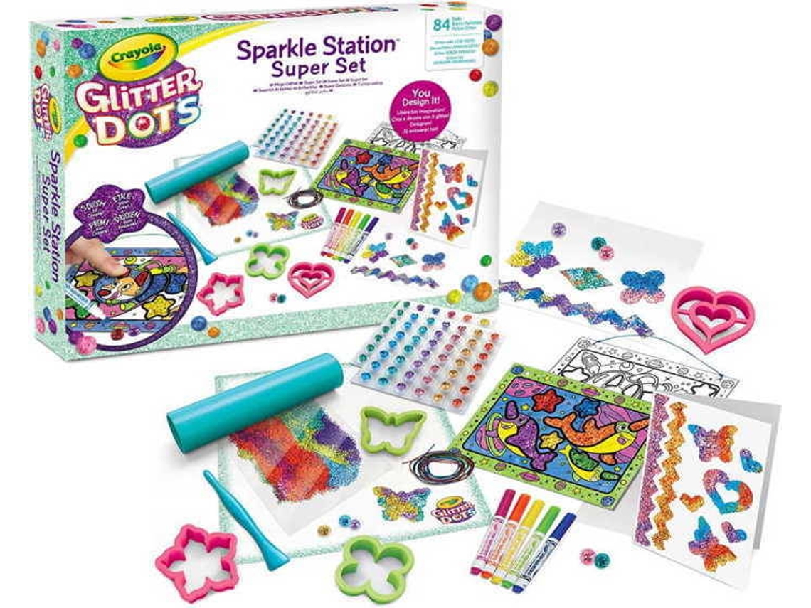LABORATÓRIO CRAYOLA GLITTER DOTS