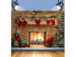 Tapeçaria De Parede Para Lareira De Natal, Árvore De Natal Com Meias, Tapeçaria De Parede Decorativa Olysi Shop