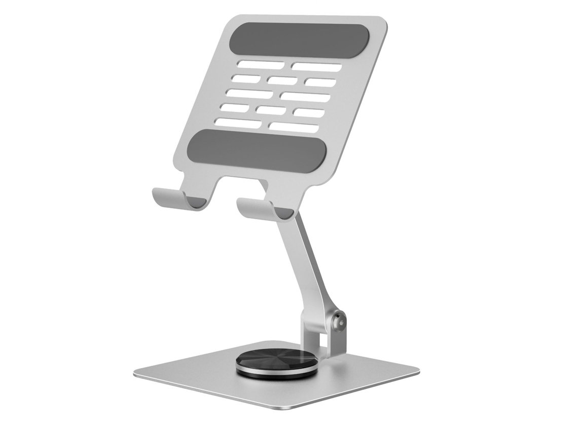 Suporte Para Tablet De Aço Carbono Dobrável Com Rotação De 360° E Recurso De Resfriamento