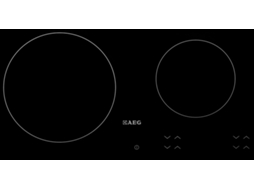 Placa de Vitrocerâmica AEG HK624000FB (Elétrica - 59 cm - Preto)