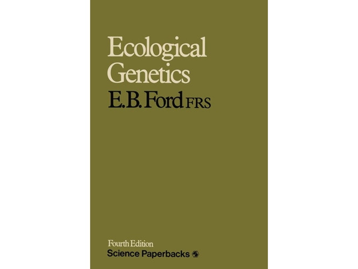 Livro Ecological Genetics De E B Ford (inglês)