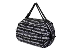 Sacola de Compras Dobrável, Design Dobrável, Grande Capacidade, Tecido Oxford, Amplamente Utilizada, Sacola de Compras Reutilizável com Letras. GOKOCO