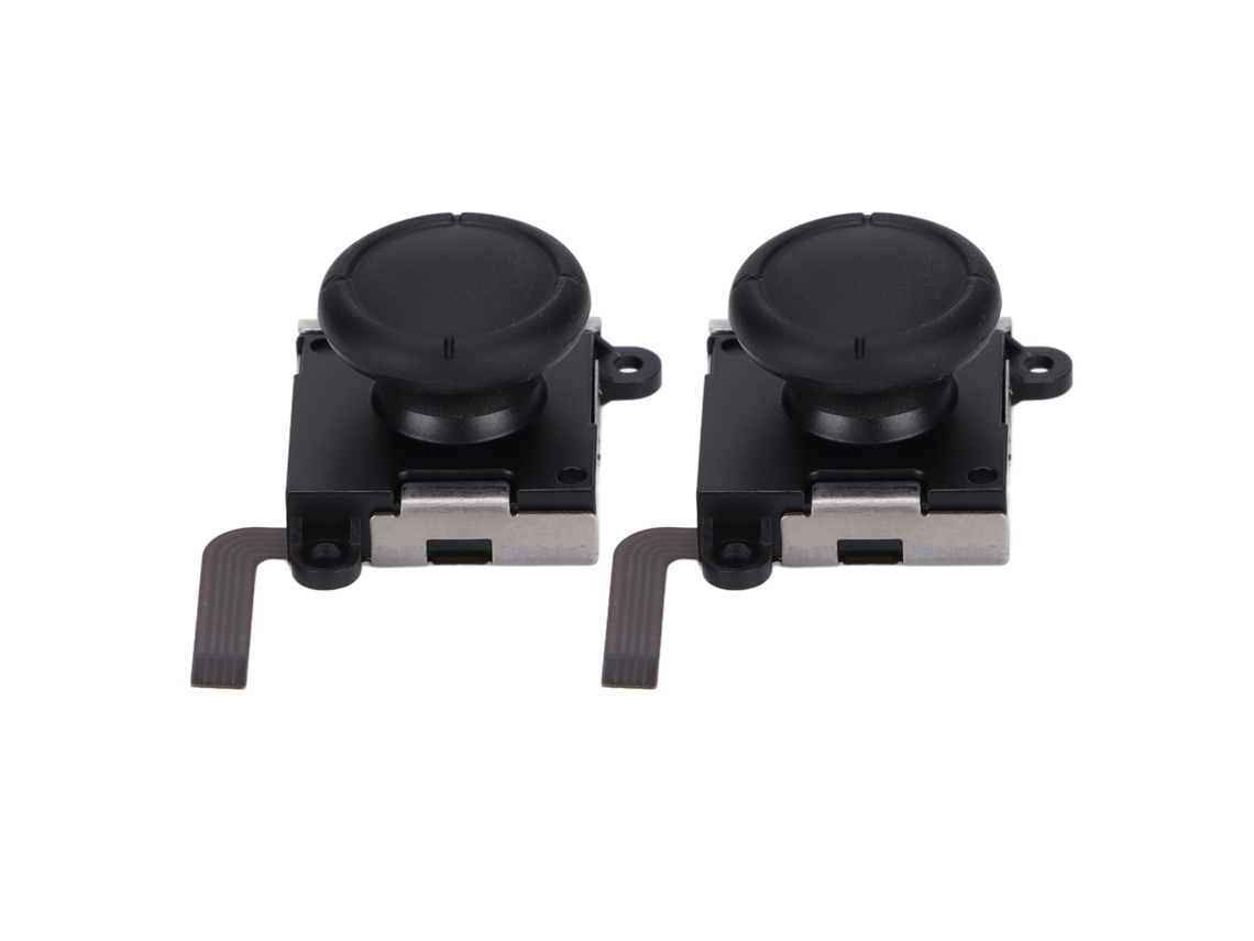 2pcs Joystick Analógico 3d Sensor Thumb Rocker Com Capa Para Consoles Switch Lite