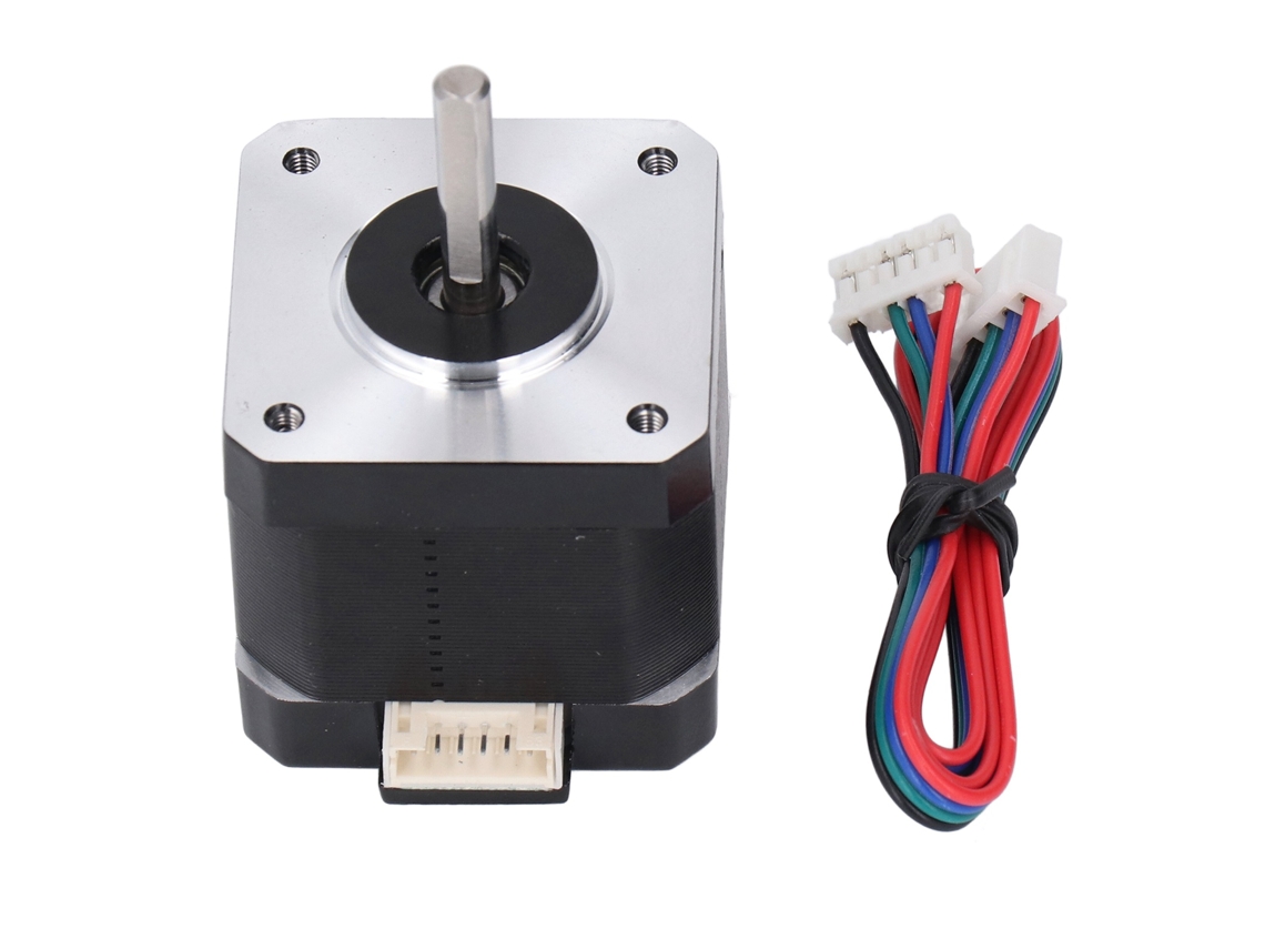 Motor De Passo 42 2 Fases 1.7a 1.8 Graus 0.4n.m Para Impressora 3d E Máquina De Gravura Com Fio