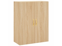 Wall Mounted Cabinet, Wall Mounted Cabinets Vidaxl Marrom Madeira Processada (n/a)