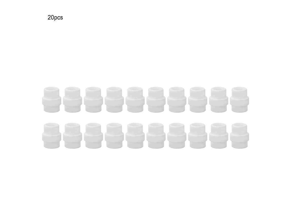 20 Peças Difusor De Gás Para Soplete De Soldadura Mig Mag Binzel Mb 24kd Consumíveis