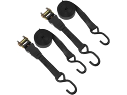 Conjunto De Cintas De Fixação De 25 Mm Para Bagagem De Carro