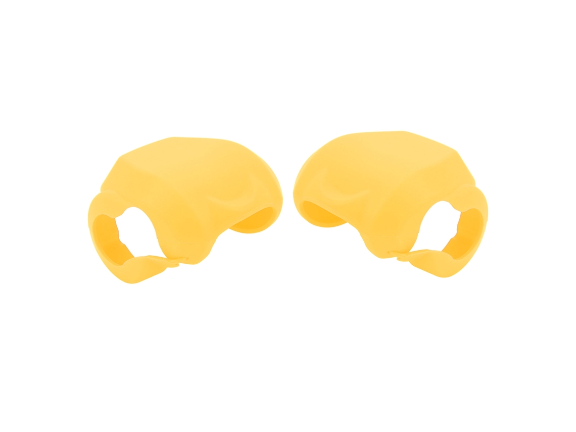 Capinha de Molinete de Pesca Silicone Amarela