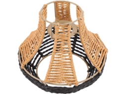Abajur De Teto Com Imitação De Rattan, Decoração Para Luminária.