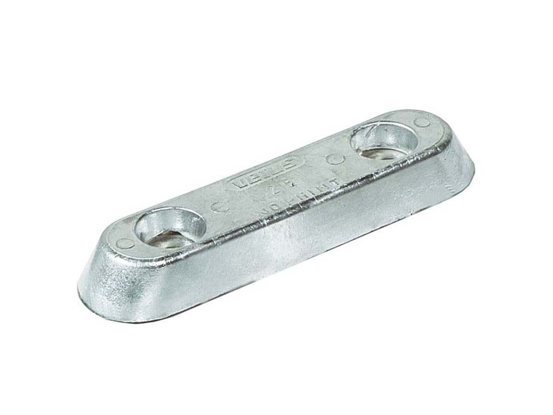 Ânodo Do Casco Zinc Rectangular Type 25 Prateadovetus