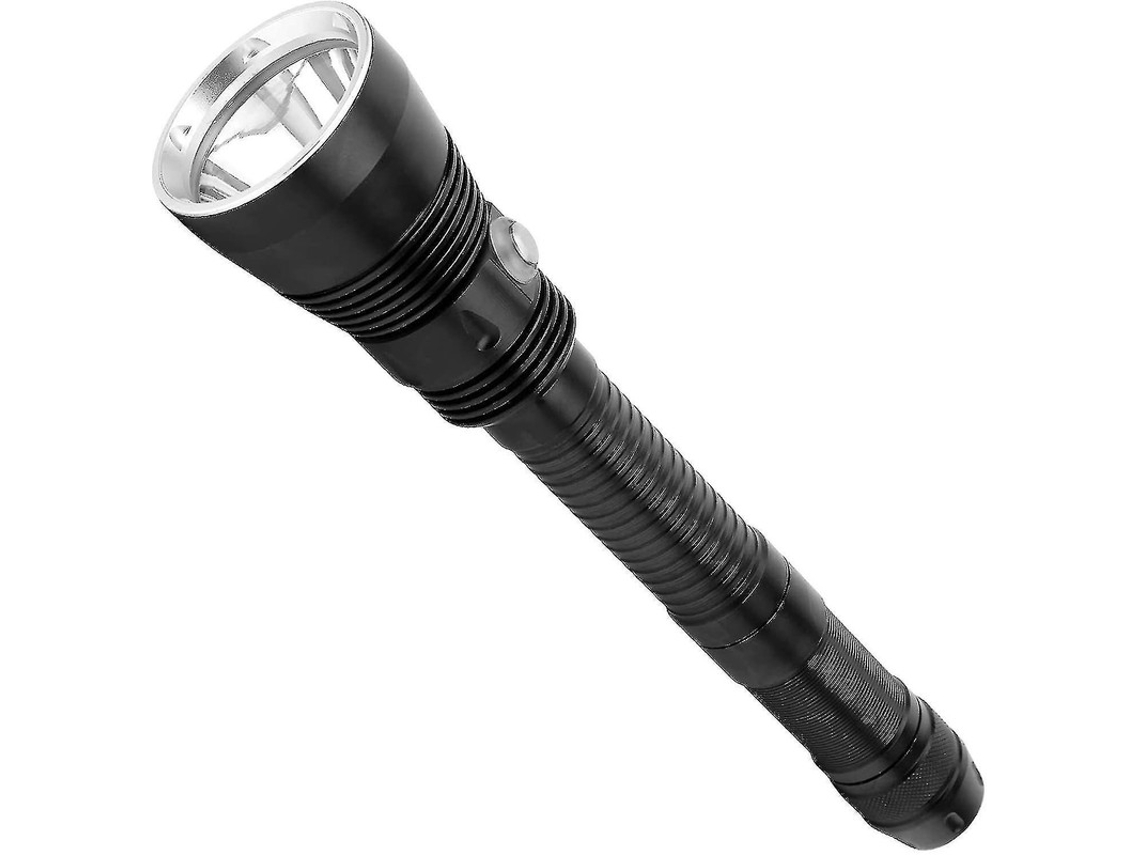 Lanterna Mergulho 8000lm Ipx8 Aluminio Magnalium Aviation Profissional Subaquatica Preto Yizhood