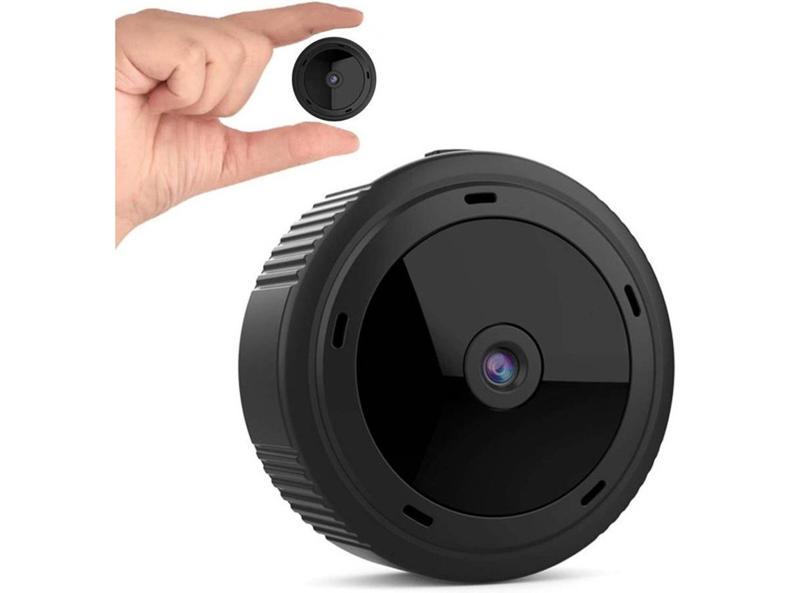 W10 Mini Spy Camera 1080p Hd Wifi Visão Noturna Detecção Movimento Dvr Aplicativo Portátil Preto Yizhood