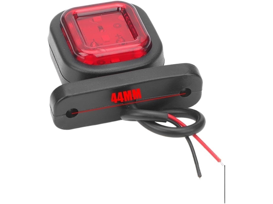 Luz Led Bicolor 12 24v Para Caminhões, Vans, Luzes De Advertência, Luzes De Segurança, Indicadores Led Para Reboques E