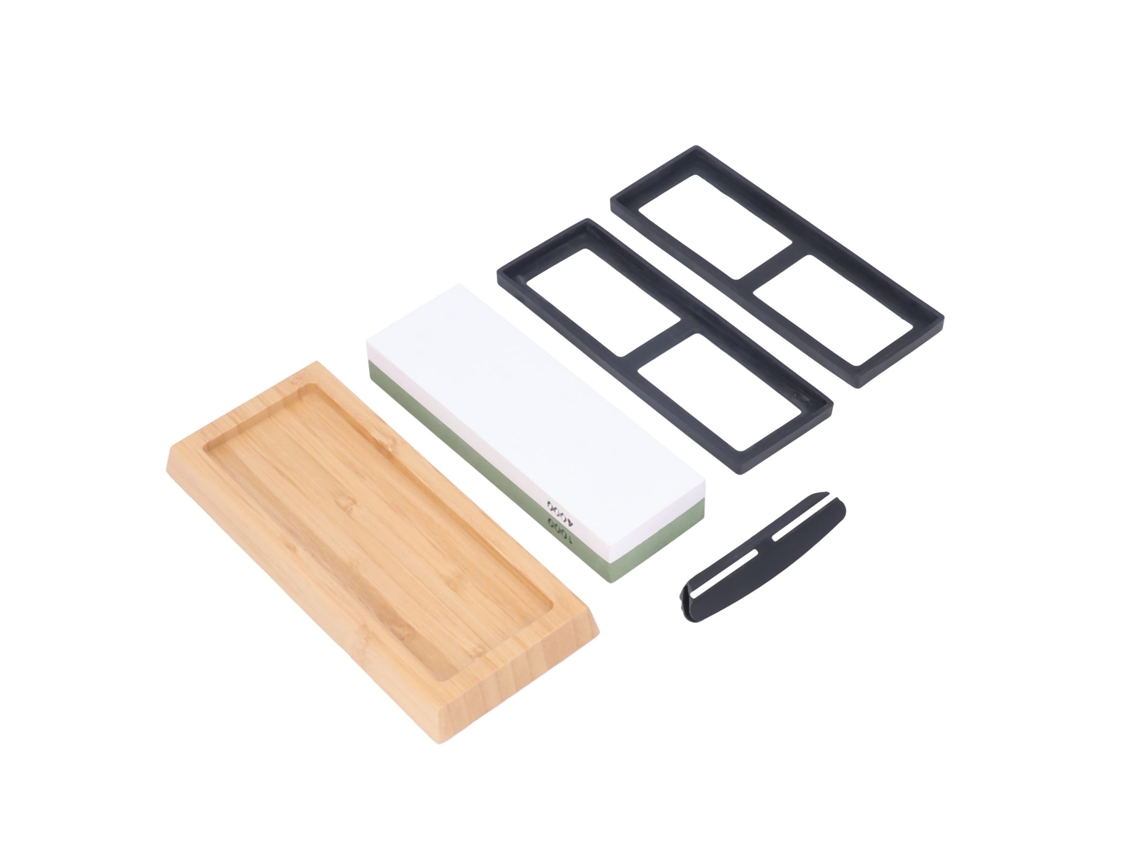 Kit De Afiação De Facas Profissional Com Pedra De Dois Lados 1000/4000 Grit Whetstone Sharpener