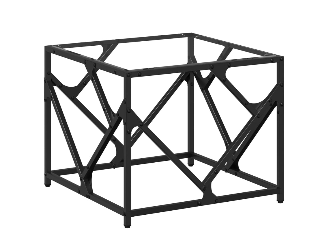Coffee Table, Coffee Tables Vidaxl Transparente Madeira Processada (50 X 50 X 41 Cm)