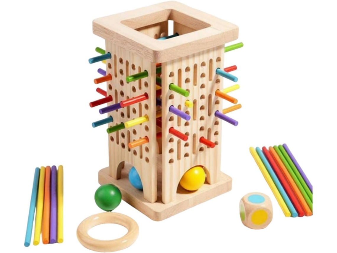 Jogo De Desenho Com Varetas Coloridas, Trens, Concentração,