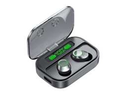 Fones De Ouvido Sem Fio Com Tela Led, Cancelamento De Ruído, Bluetooth 5.3, Esportivos, À Prova Dágua Ly Ebike