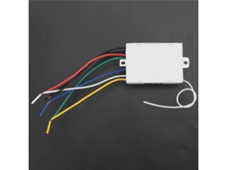 Interruptor Remoto Digital Sem Fio De 4 Vias Para Lâmpada, Liga/desliga, 220v, Branco /cinza