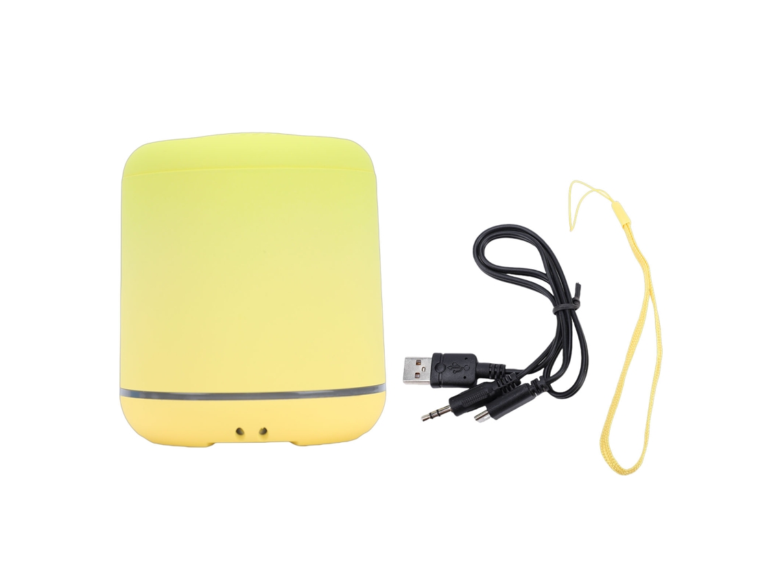 Caixa de Som Bluetooth EOOCOO com subwoofer portátil e graves fortes
