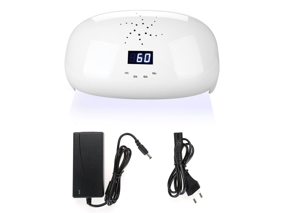 Rebe-lâmpada De Unhas Uv Led Potente 78w Secagem Rápida Com Sensor Automático E Ventilador Para Cura De Todos Os Géis