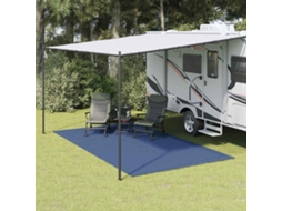 Vidaxl Tapete Para Barraca Azul 500 × 350 Cm Poliéster