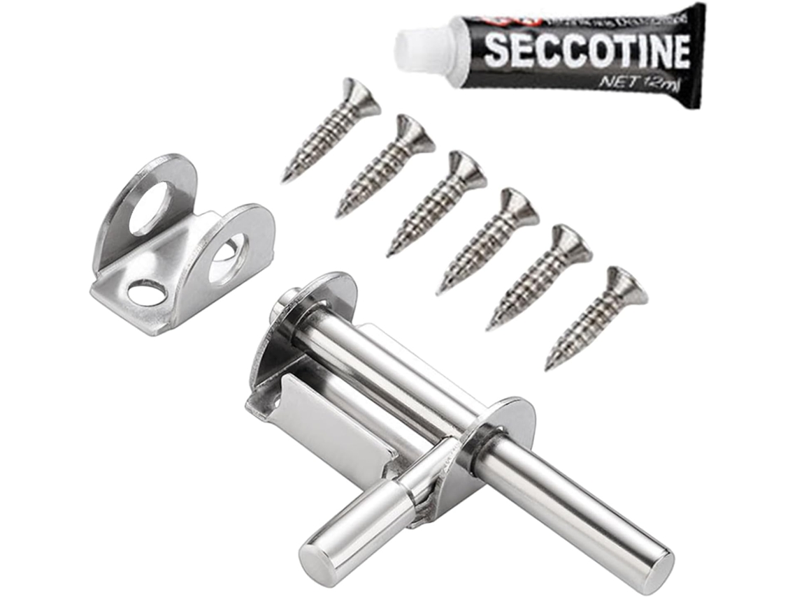 Fechaduras Deslizantes De Aço Inoxidável Portas, Resistentes, Galpões De Jardim, Cercas, Portões De Madeira