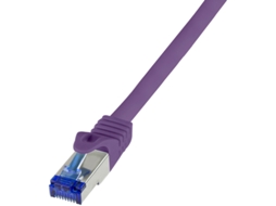 Cabo Patch Logilink Ultraflex Cat.6A S/Ftp 0 25 M Roxo LOGILINK PROFESSIONAL