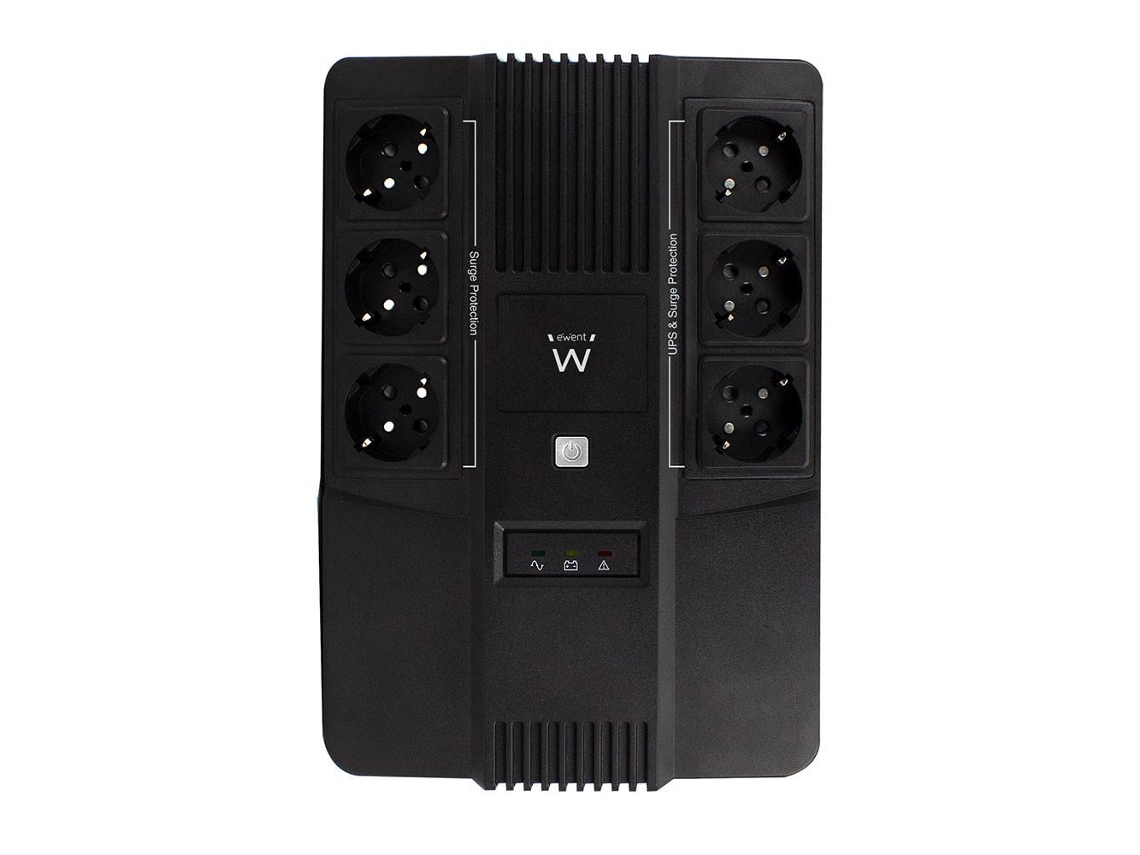 Ewent Ew3945 Ups Linha Interativa 0.6 Kva 360 W 1 Tomadas Ca