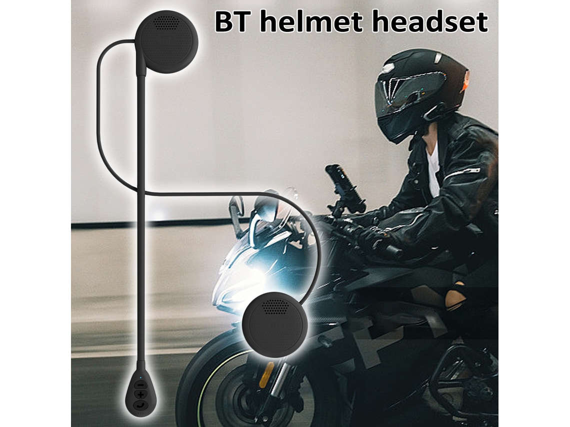 Mali fone de Ouvido Bt5.0 para Capacete de Moto À Prova D'água Controle de Música Chamada Sem Mãos