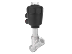 Válvula Ângulo Acionada Ar Inox Dn20 3/4"