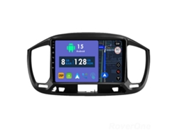 Auto Rádio Carro Bluetooth Autoradio 8GB RAM 128G ROM CarPlay Navegação GPS Ecrã Táctil RoverOne para Fiat Uno 2014-2020  