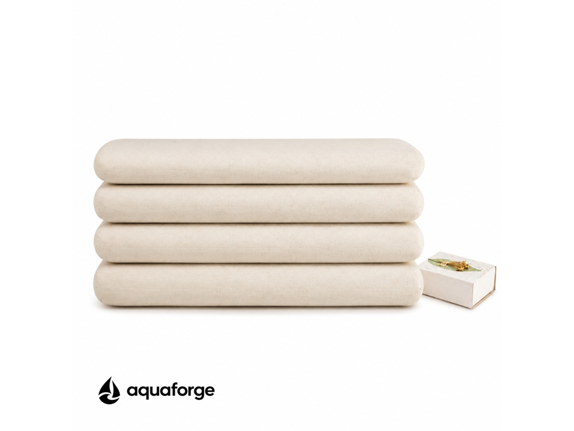 Almofada Cervical Ergonómica Algodão 42 X 70 Cm