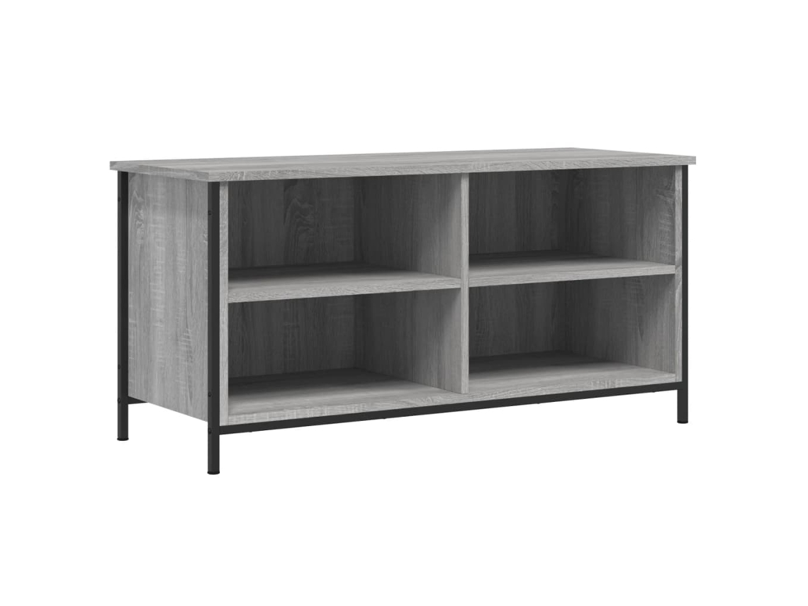 Tv Cabinet, Tv Cabinets Vidaxl Cinzeto Madeira Processada (n/a)