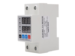 Dispositivo De Proteção Contra Tensão Alta/baixa Com Display Duplo, Proteção Contra Sobrecorrente E Sobre Carga, 40a 240v‑300v