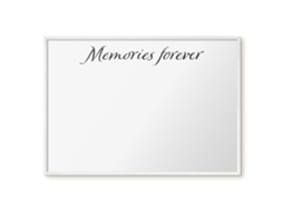 Magnetic Board Memories Forever For The Living Room Espelharte (100x70 Cm)