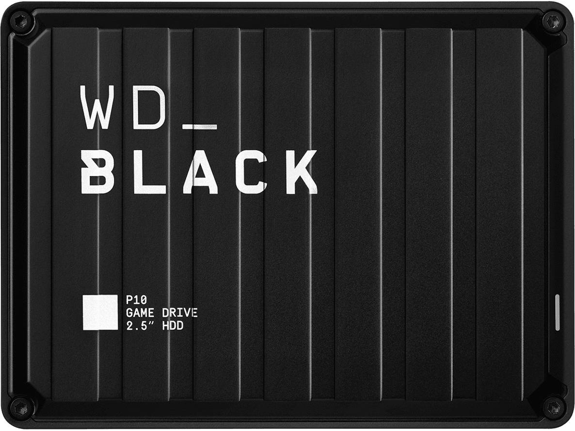 Disco HDD Externo WD_Black P10 Game Drive 4TB (Preto - 4 TB - USB 3.2)