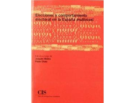 Livro Elecciones Y Comportamiento Electoral España de Joaquin Molins (Espanhol)