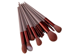 Pincéis De Maquiagem, Pó, Blush, Sombra, Delineador, Pincel De Beleza E Cosméticos Com Estojo. Everley891