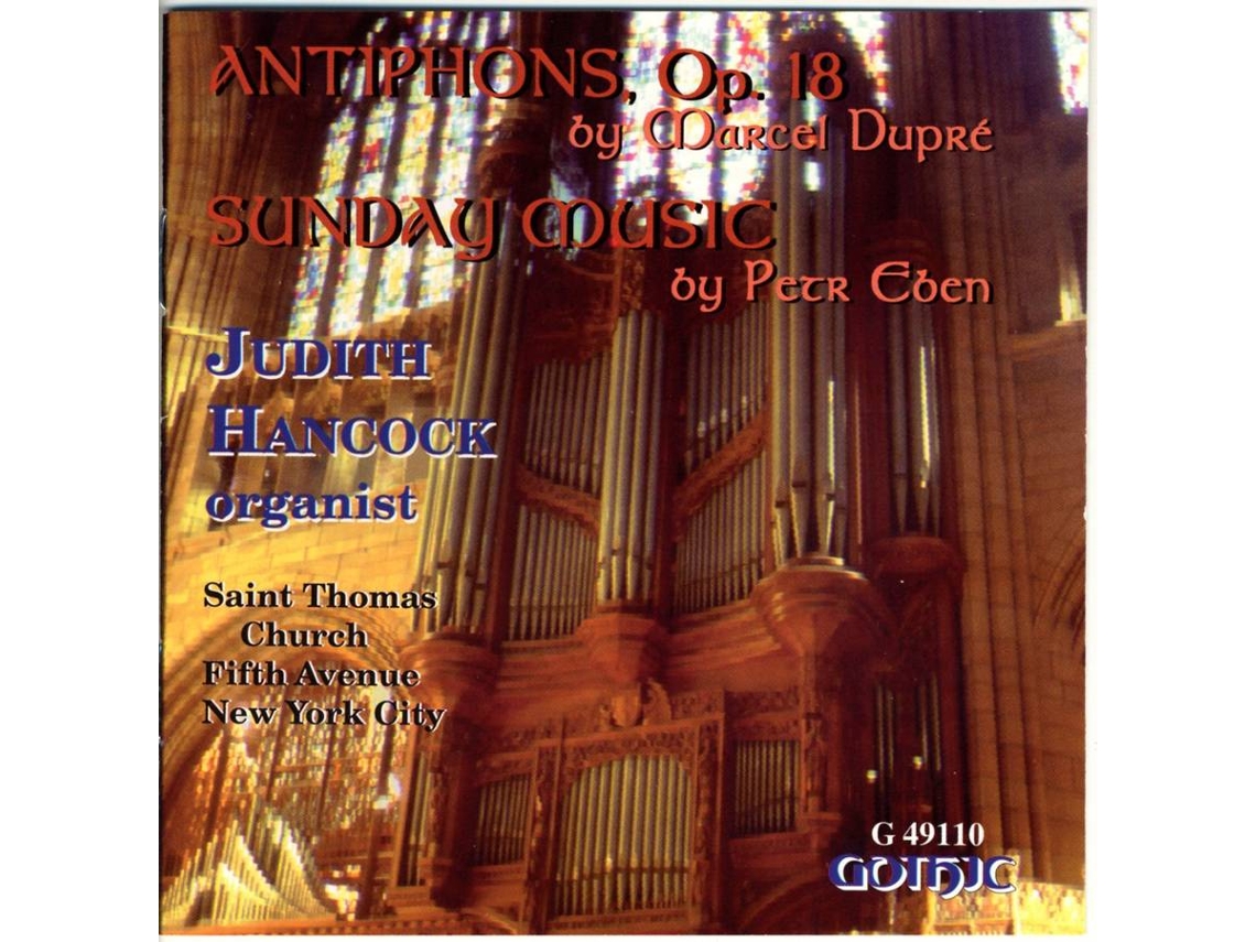 CD Hancock,Judith - Antiphons,op.18 And Sunday Music (1CD)