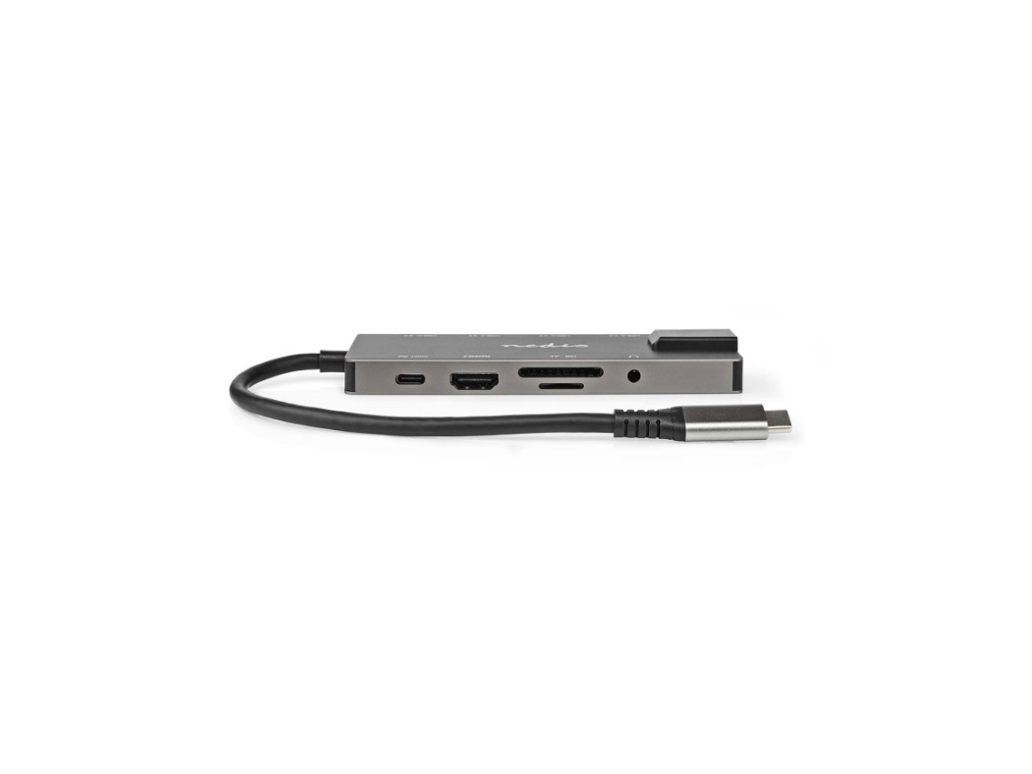 Hub 10 em 1 NEDIS Usb 3.2 Gen1 Hdmi Sd