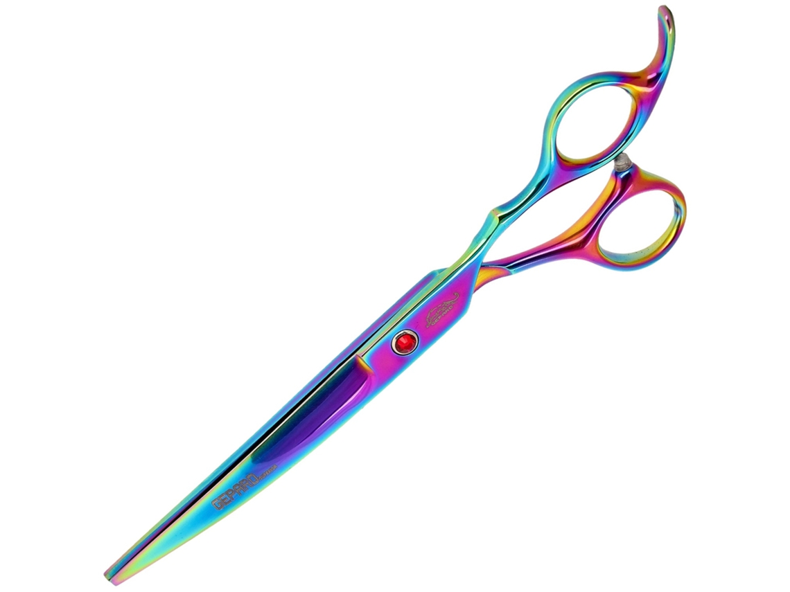 Tesoura De Cabelo Elysve 7.0 Polegadas, Corte Preciso, Para Salão E Uso Doméstico, Acabamento Profissional