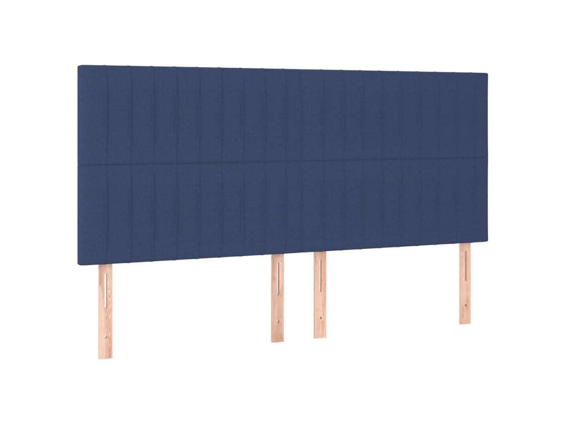 Headboard, Headboards Vidaxl Azul Tecido (200 Cm)