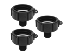 Laxiscreed Conector Para Tanque Ibc Com Rosca G3/4 Em Polipropileno Abs Para Drenagem