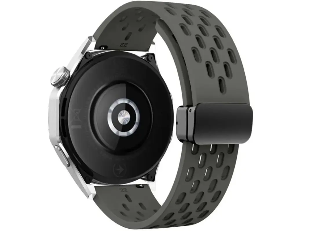 Pulseira magnética Szsmart Snapflow para Samsung Galaxy Watch 6 Classic (43 mm/47 mm) - Cinza