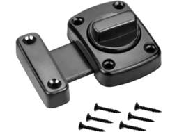 Fechadura De Porta De Liga De Zinco Com 6 Parafusos Para Banheiro, Quarto, Varanda Aquaforge